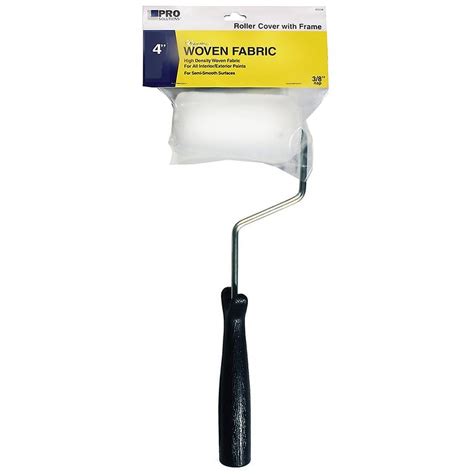 12-Pack of 4" x 3/8" Nap Pro Solutions 45534 Signature, White Woven ...