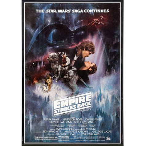 Star Wars The Empire Strikes Back Film Poster Print – Shady Front
