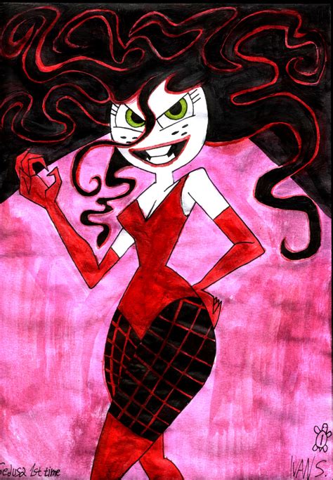 Sedusa first attempt inked by ivanprime93 on DeviantArt