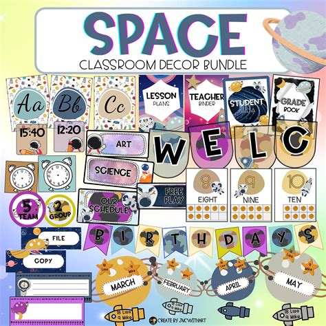 Space Classroom Decorations 的图像结果