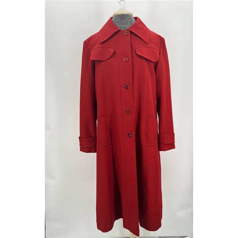 JCPenney Red Trench Coats for Women | Mercari