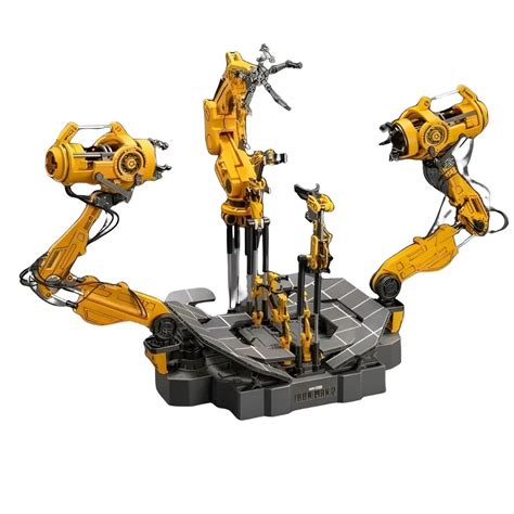 Iron Man Mk4 & Suit-Up Gantry By Zd Toys