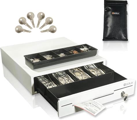 Amazon.com: SOLUX 13" Cash Drawer - Cash Registers - Cash Register ...