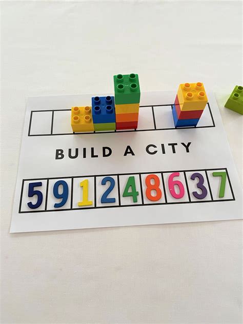 Build A City | Math activities preschool, Preschool learning activities ...