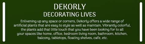 Dekorly Plastic Artificial Bonsai Tree Potted Plant