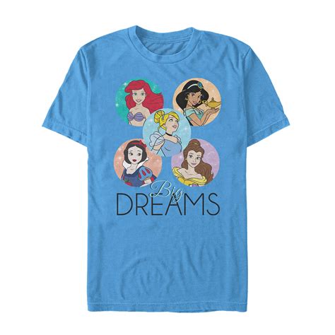 Disney Princess - Men's Disney Princesses Big Dreams Character Circles ...