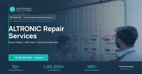 ALTRONIC Repair Services India | Synchronics