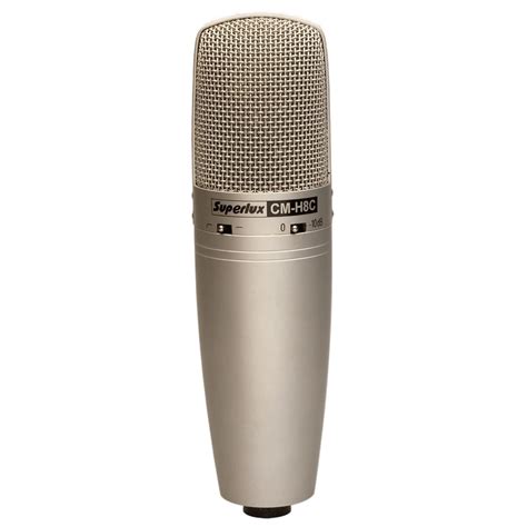 Superlux Large-Diaphragm Condenser Microphone, Multi-Pattern Studio Mic ...