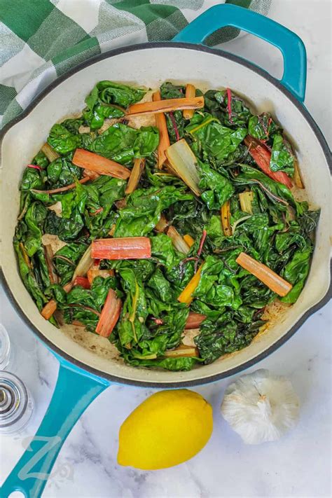 Swiss Chard Recipe (An Easy And Nutritious Side Dish!) - Our Zesty Life