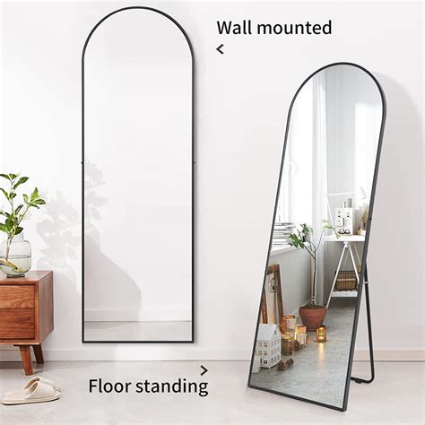 Metal Arch Mirror with Stand – CasaGold
