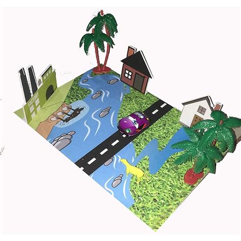 Buy PROJECT HUB Water Pollution, School Science Exhibition Model DIY ...