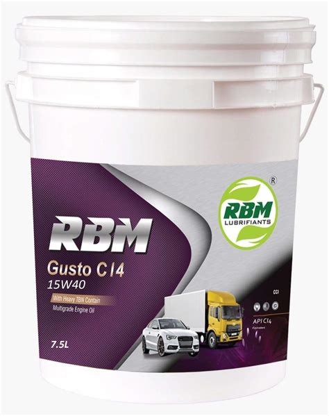 RBM OIL CORPORATION Semi-Synthetic Engine Oil for Car (15W40, CI-4, 7.5 ...
