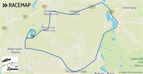 Triathlon Spreewald » Racemap