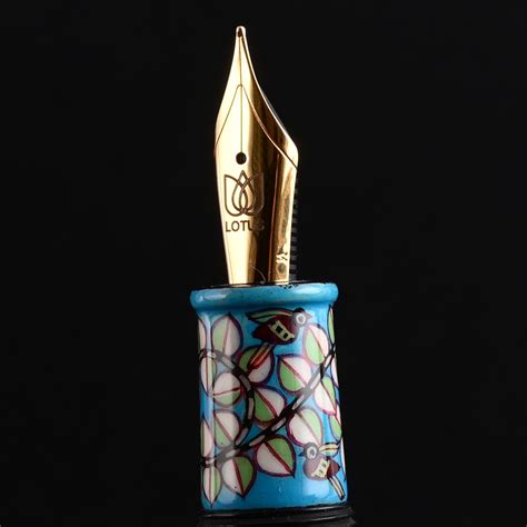 Lotus Radha Krishna Ebonite Fountain Pen | Indian Pen at Makoba |Lotus
