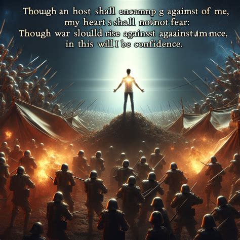 What does Psalms 27:3 mean? | Bible Art