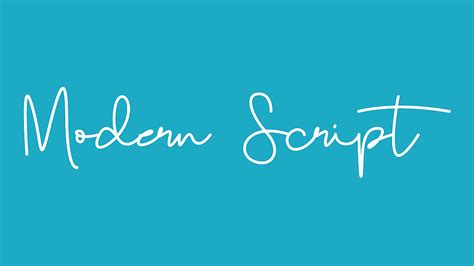 Script Font Examples 的图像结果
