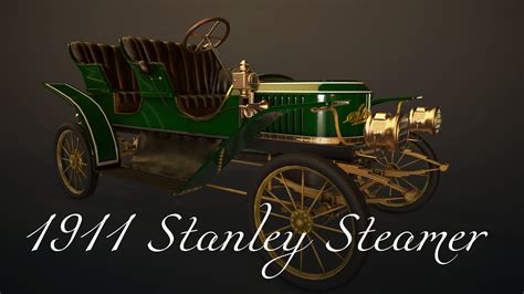 ArtStation - Stanley Steamer car