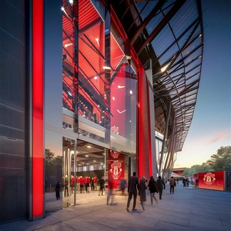 Manchester United's 100,000-capacity Old Trafford imagined in new images, as 'Wembley of the ...