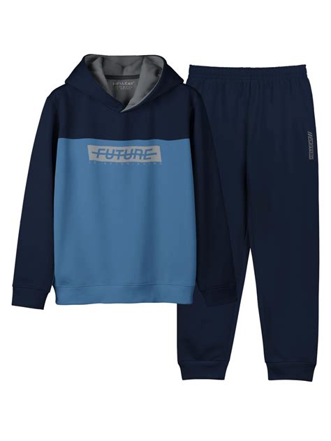 Buy HELLCAT Printed Cotton Blend Full sleeve Hoodie T-shirt Jogger ...