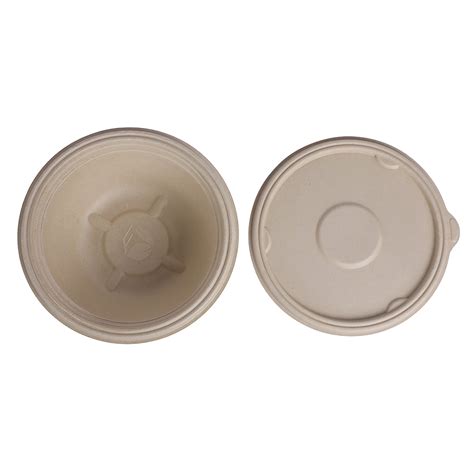 Round Container 500 ml with Lid – Ecoware