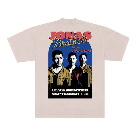 Greetings From Your Hometown - Anaheim, CA Tee – Jonas Brothers