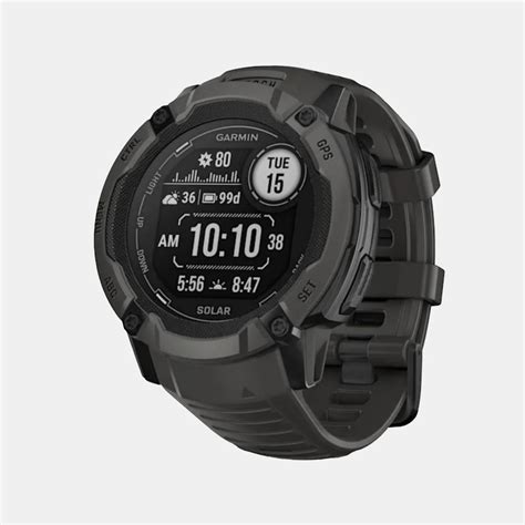 Unisex Black Dial Silicone Watch INSTINCT 2X SOLAR 010-02805-00 – Just ...