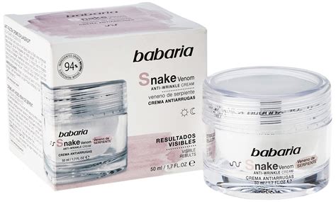 Buy BABARIA Unisex's VENENO DE SERPIENTE Crema Anti-ARRU 50ML Snake ...