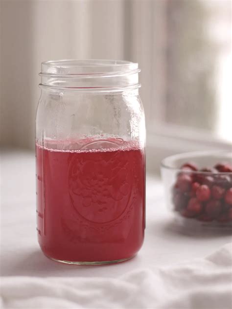 Homemade Cranberry Juice Recipe - Herby Gardens