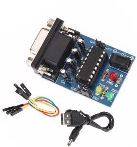 arduino M066 RS232 To TTL Converter Module COM Serial Board MAX232CPE ...