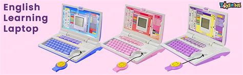 Toyshine Educational Kids Laptop with 20 Activities Alphabet|Letter ...