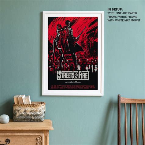 Streets of Fire IV Old Movie Poster: Buy Movie Posters Online – Dessine Art