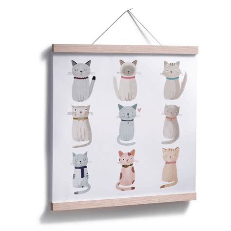 Poster Loske – Cat Family | wall-art.com