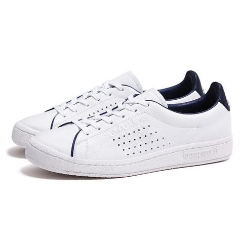 le coq sportif ASHE PRESTIGE LEA OPTICAL WHITE/DRESS BLUE | atmos（アトモス ...