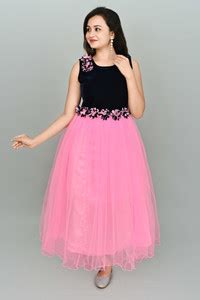 National Lebash Girls Maxi/Full Length Party Dress Price in India - Buy ...