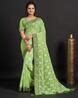 Buy Green Sarees for Women by Jinal & Jinal Online | Ajio.com