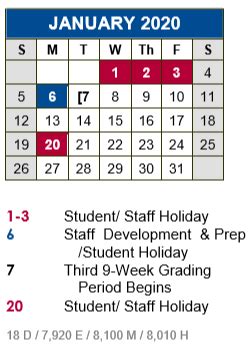 Buda Elementary School - School District Instructional Calendar - Hays ...