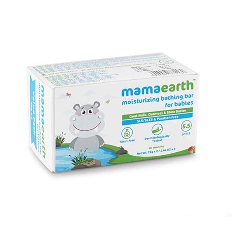 Baby Soap Pack for Moisturizing Skin -2*75 gm | Mamaearth