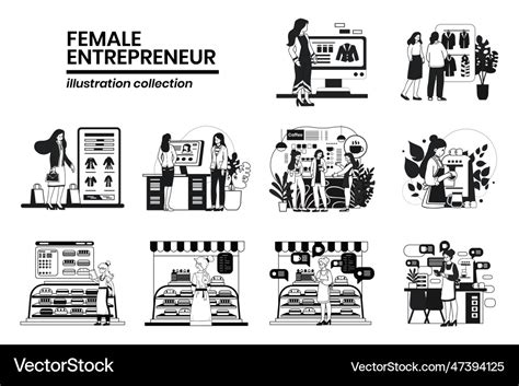 Entrepreneur Women Vector 的图像结果