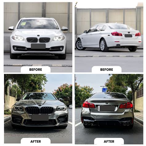BMW F10 (2011-2017) to G30 LCI Simple Look Full Body Kit – Carteil ...
