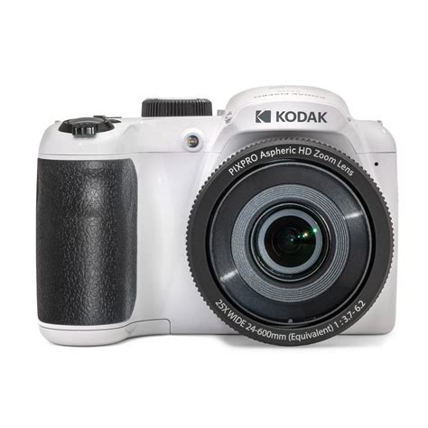 KODAK PIXPRO AZ255-WH Cámara Digital de 16 MP, Zoom óptico de 25 x 24 ...