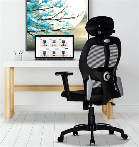 TEAL Cosmos HB Office Chair,High Back Mesh Ergonomic Home Office Desk ...