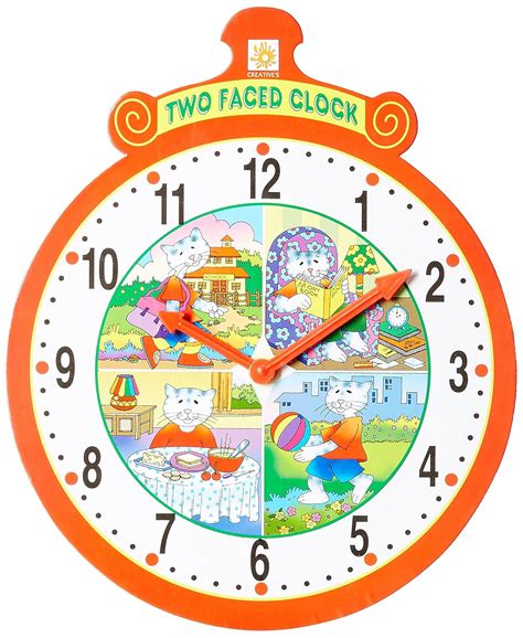 Creative's Two Faced Clock : Amazon.in: Home & Kitchen