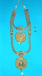 Sukkhi Ethnic Gold Plated Kundan Multi-String Set of 3 Necklace Combo ...