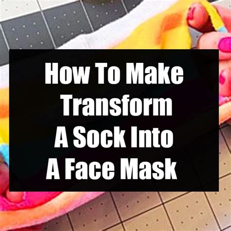 Image result for Sock Mask Tutorial