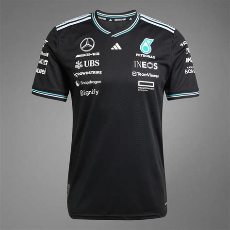 adidas MAILLOT PILOTE AUTHENTIQUE MERCEDES - AMG PETRONAS FORMULA ONE ...