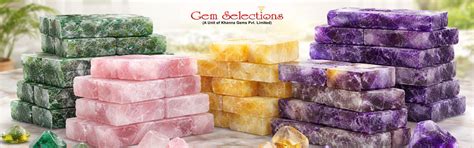 Buy Natural Gemstone Bricks Online | Healing Stone Bricks | Gem Selections