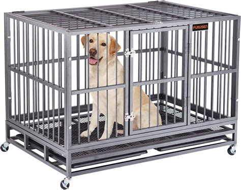 Heavy Duty Dog Crate, Strong Metal Military Pet India | Ubuy