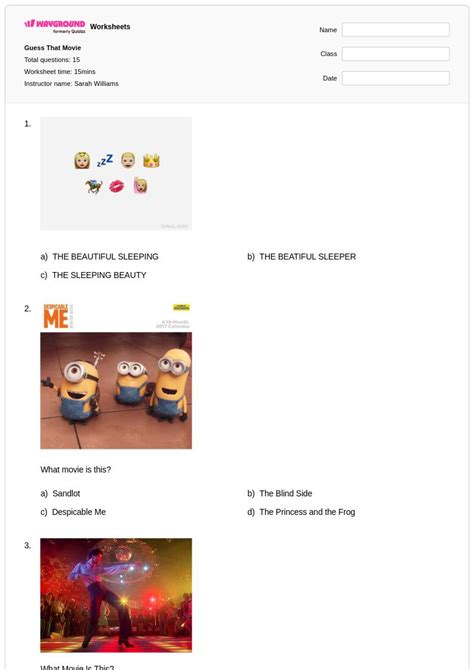 50+ Movie Analysis worksheets for Class 10 on Wayground | Free & Printable