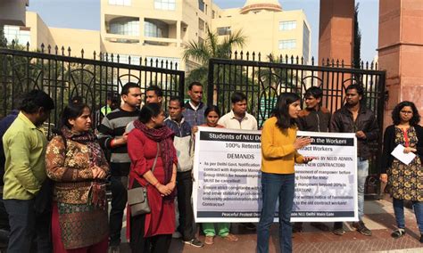 दिल्ली के श्रम मंत्रालय ने एनएलयू-डी से कहा, हाउसकीपिंग के सभी ...