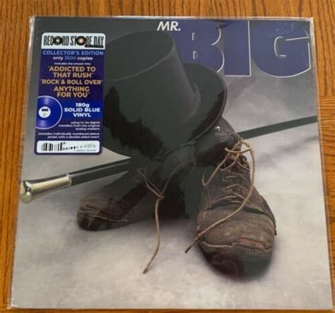 Mr. Big - Mr. Big LP Blue Vinyl RSD Record Store | Ubuy India